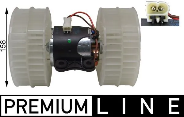 Motor de ventilador de forno (de aquecedor de salão) Mahle Original AB40000P