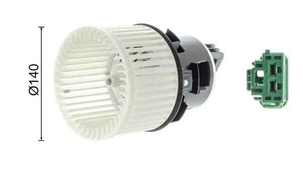 Motor de ventilador de forno (de aquecedor de salão) AB281000P Mahle Original