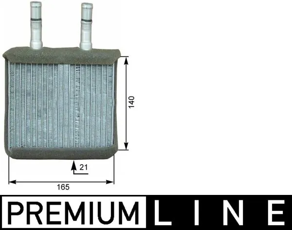 AH171000P Mahle Original Radiador de forno (de aquecedor)