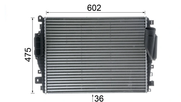 Compre Radiador de intercooler Jaguar S-type 
