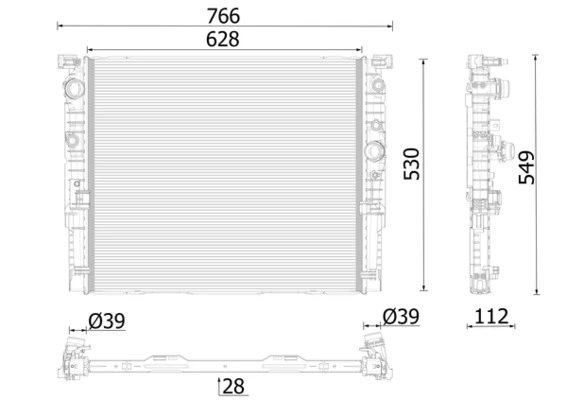CR2630000P Mahle Original