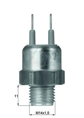  Sensor de temperatura do fluido de esfriamento (de ativação de ventilador do radiador) BMW 5 sedan (E28) (1980 - 1990) 