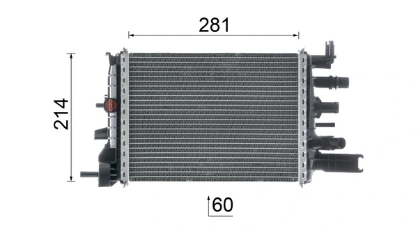  Mahle Original CR2632000P
