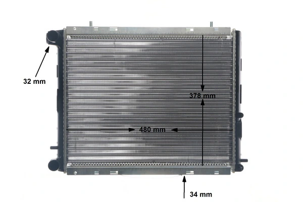 Radiador de esfriamento de motor Mahle Original CR152000S
