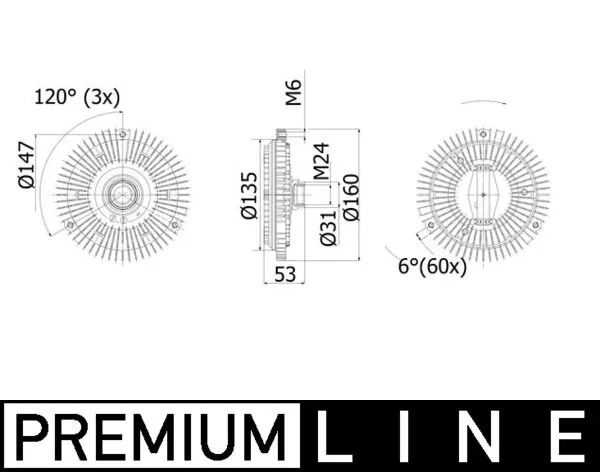 CFC79001P Mahle Original
