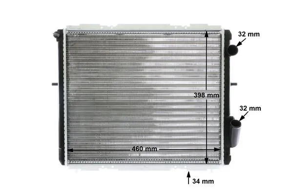 Compre CR147000S Mahle Original Radiador de esfriamento de motor
