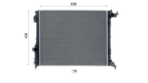 Radiador de esfriamento de motor Mahle Original CR2247000S preço, a partir de 127,38 USD