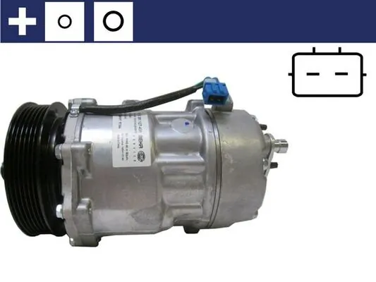 Compressor de aparelho de ar condicionado ACP79000S Mahle Original
