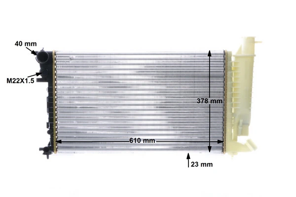 Radiador de esfriamento de motor Mahle Original CR487000S preço, a partir de 72,06 USD
