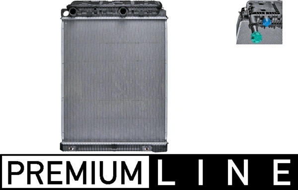 Radiador de esfriamento de motor Mahle Original CR673000P