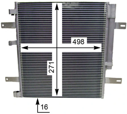 Radiador de aparelho de ar condicionado Mahle Original AC853000S preço, a partir de 135,67 USD
