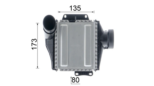 CI639000P Mahle Original Radiador de intercooler