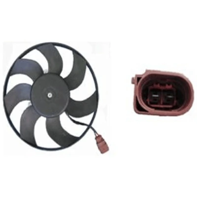CFF186001S Mahle Original Ventilador elétrico de esfriamento montado (motor + roda de aletas) direito