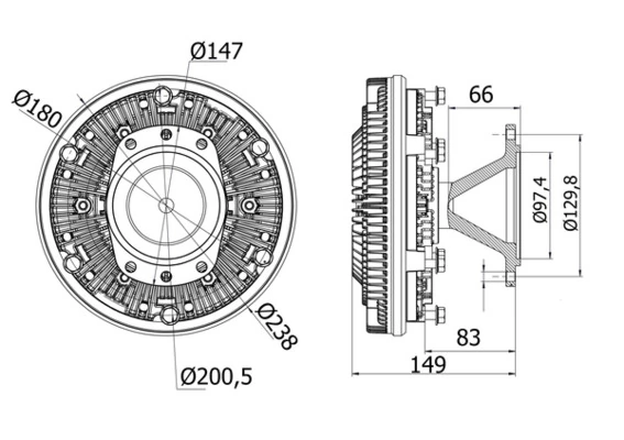 CFC8000S Mahle Original