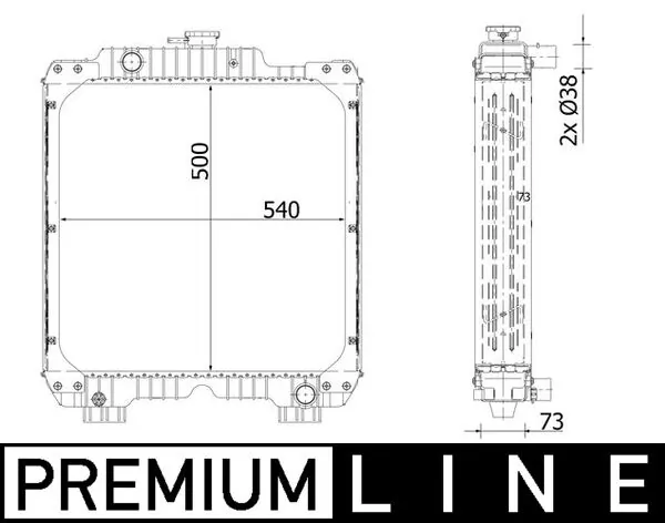CR2295000P Mahle Original