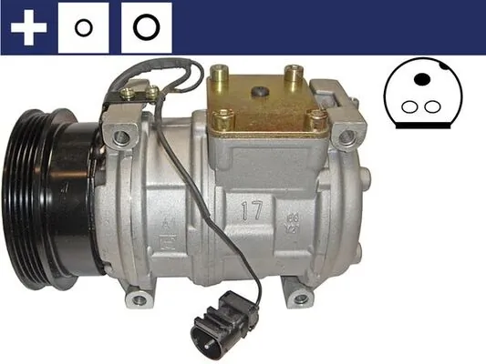 Compressor de aparelho de ar condicionado ACP817000S Mahle Original
