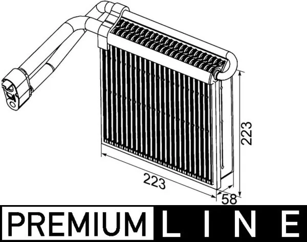 Vaporizador de aparelho de ar condicionado Mahle Original AE98000P preço, a partir de 95,34 USD