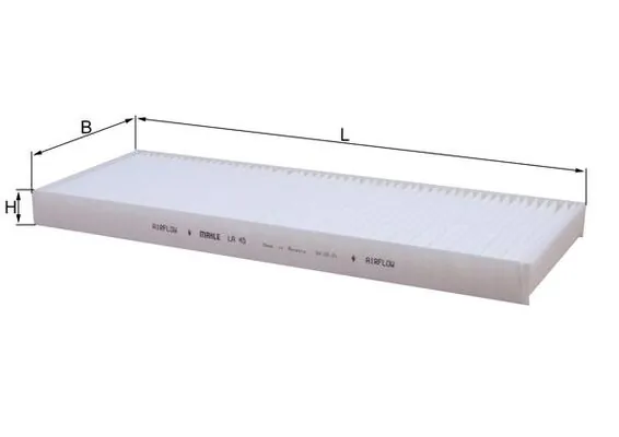 Filtro de salão Mahle Original LA45 preço, a partir de 9,52 USD