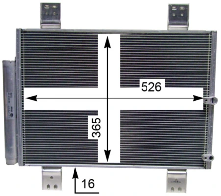 Radiador de aparelho de ar condicionado Mahle Original AC824000S preço, a partir de 208,28 USD