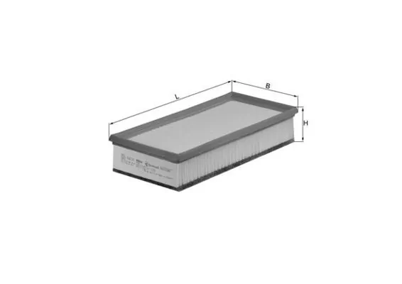 Filtro de ar Mahle Original LX1295 preço, a partir de 9,21 USD