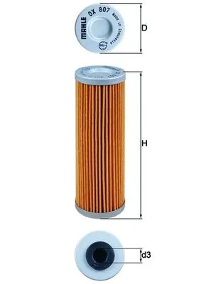 61338015200 KTM Filtro de óleo