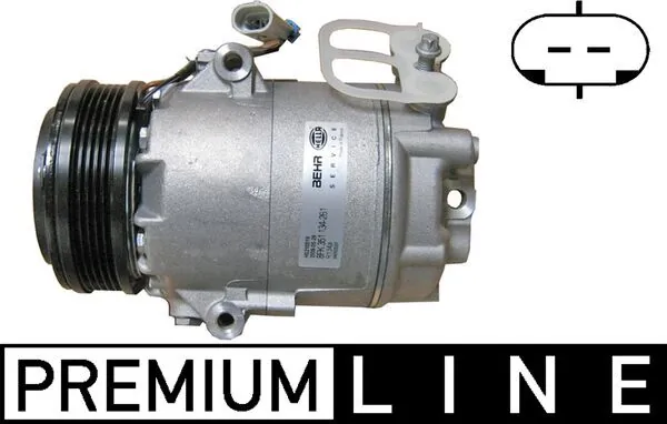 Compressor de aparelho de ar condicionado ACP45000P Mahle Original
