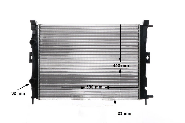 CR1690000S Mahle Original Radiador de esfriamento de motor