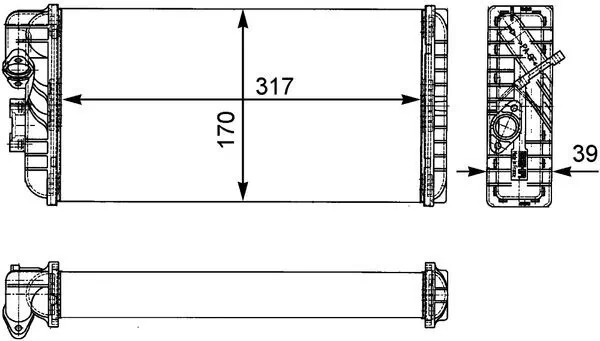 AH124000P Mahle Original