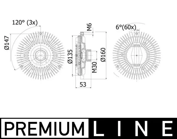 CFC74000P Mahle Original