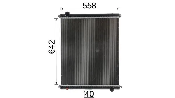 Radiador de esfriamento de motor Mahle Original CR380000P preço, a partir de 487,35 USD