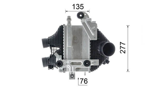 Radiador de intercooler Mahle Original CI618000P
