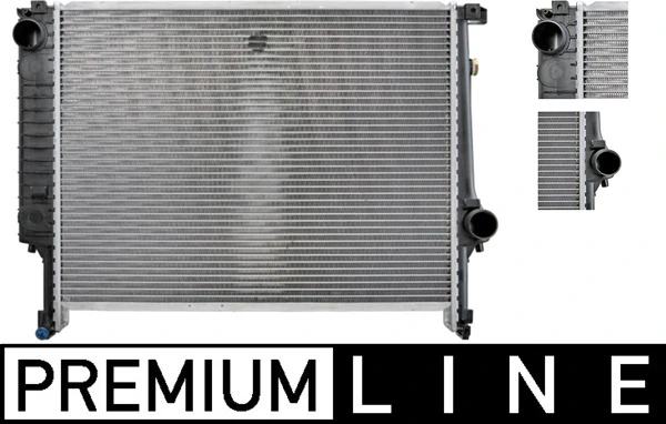 CR279000P Mahle Original Radiador de esfriamento de motor