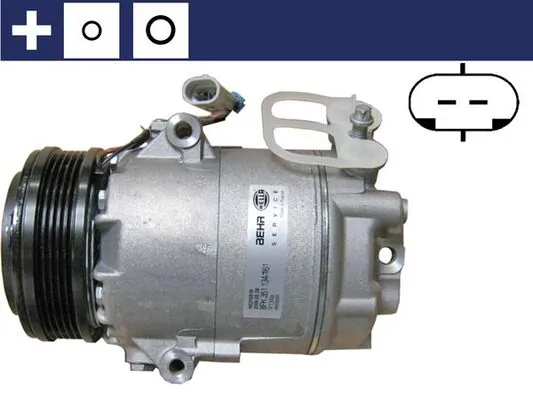 Compressor de aparelho de ar condicionado ACP45000S Mahle Original