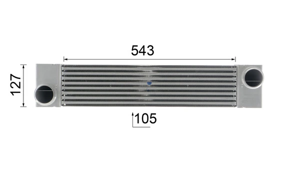 CI193000P Mahle Original Radiador de intercooler
