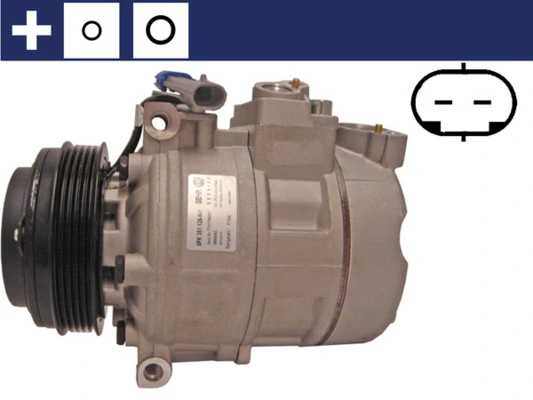 Compressor de aparelho de ar condicionado ACP1004000S Mahle Original