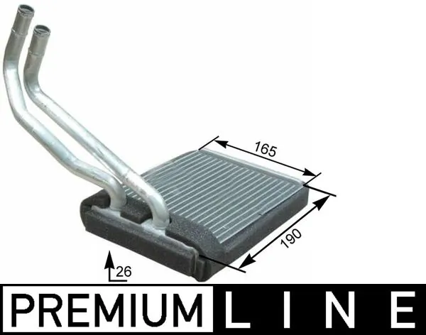Compre Radiador de forno (de aquecedor) Hyundai Terracan 