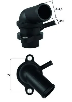 TI24087D Mahle Original Termostato