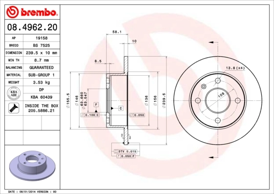 BS7525 Breco