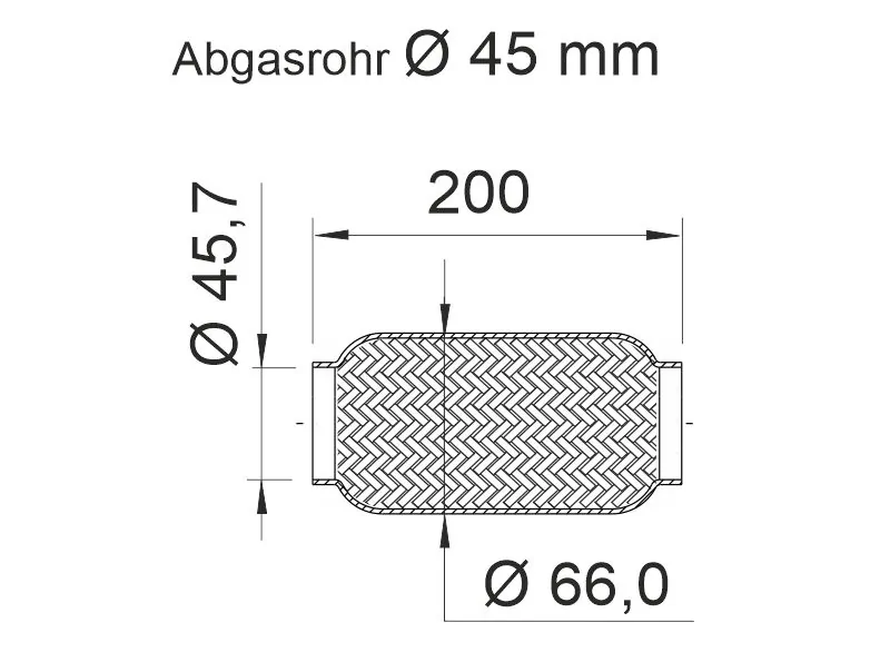 460019 Ernst Ondulação do silenciador
