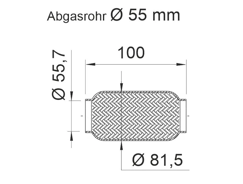 Compre Ondulação do silenciador Audi A4 