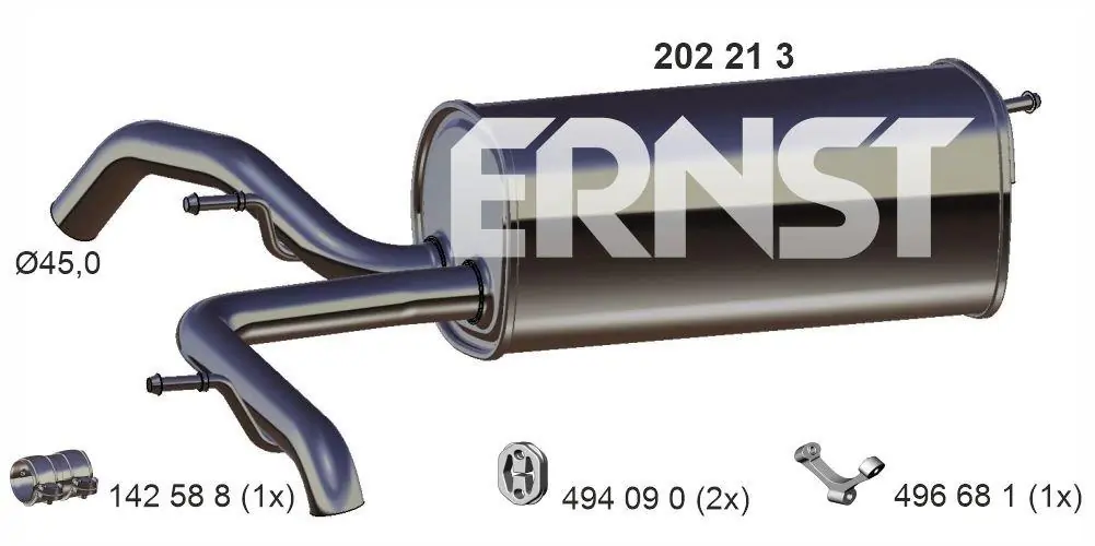  para Audi A2  (8Z0)
