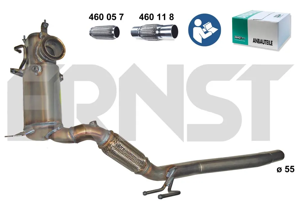Filtro de partículas do sistema dos gases de escape Volkswagen Passat  362 ao melhor preço