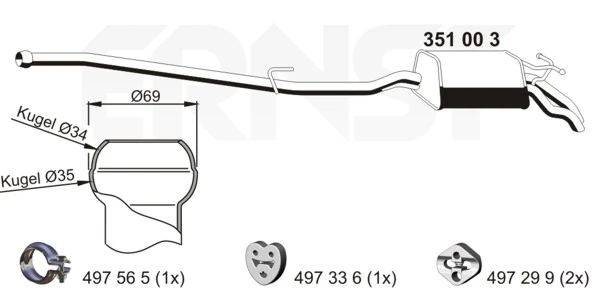  E  sedan (1995-2002) original desde 160,19 €