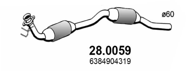  para Mercedes V  (638)