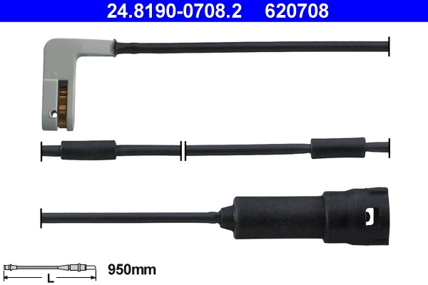 Compre 90305918 General Motors Sensor dianteiro de desgaste das sapatas do freio
