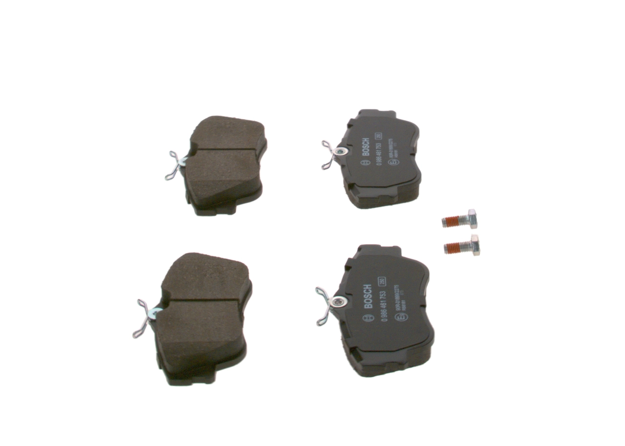 0986461753 Bosch Sapatas do freio dianteiras de disco