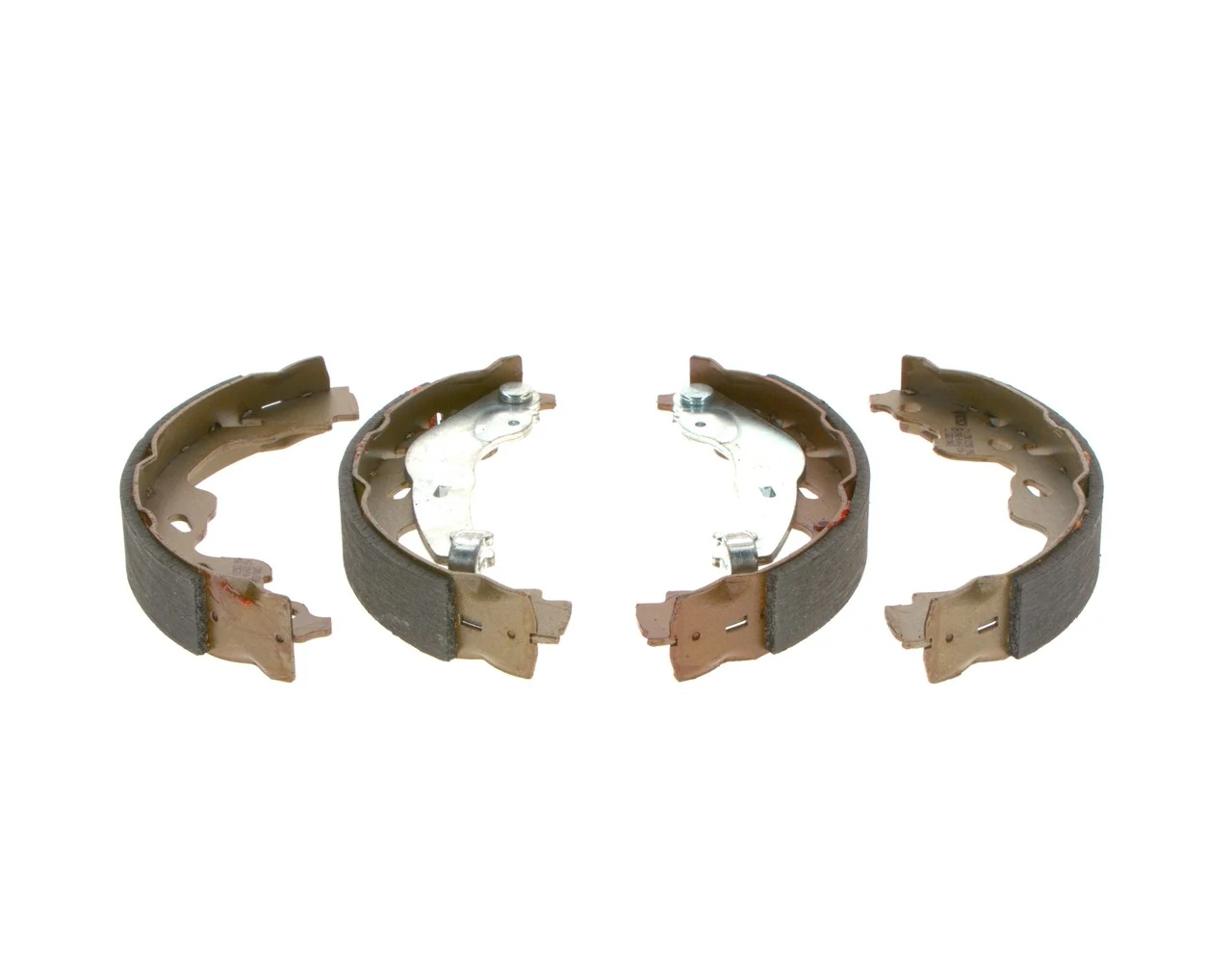 Compre 0986487665 Bosch Sapatas do freio traseiras de tambor