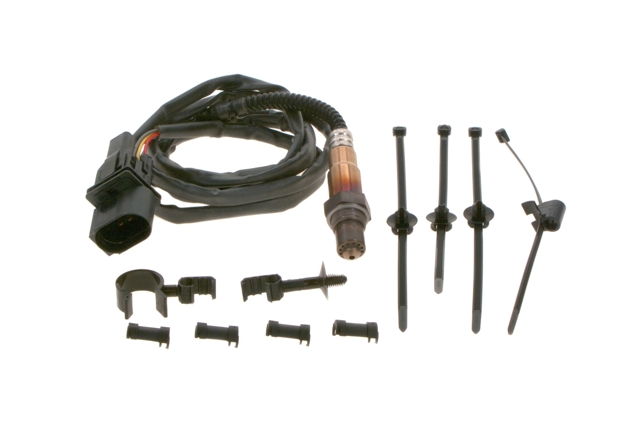 Sonda lambda, sensor esquerdo de oxigênio até o catalisador 0258007361 Bosch