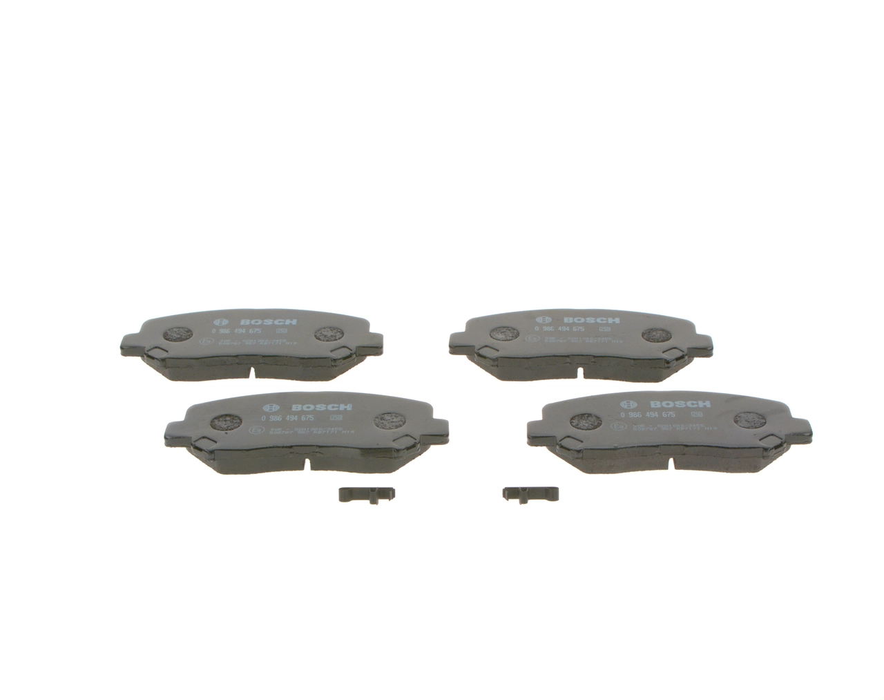Compre 0986494675 Bosch Sapatas do freio dianteiras de disco