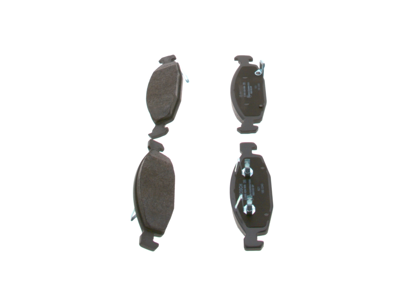 0986424666 Bosch Sapatas do freio dianteiras de disco
